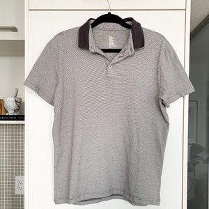 Men's H&M | Cotton Striped | Collared Shirt